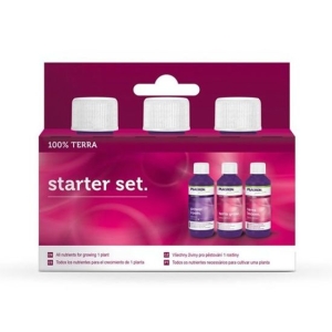 Starter set 100% Trypack Mineral - mini zestaw nawozów Plagron 3 x 50ml