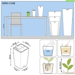 Donica Lechuza Mini Cubi