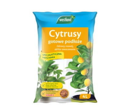 Cytrusy - gotowe podłoże z Seramis Westland 4l