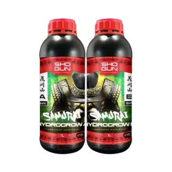 Shogun Fertilisers Samurai Hydro Grow (A+B) - zestaw do hydroponiki na wzrost | twarda woda