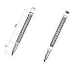 Moduł główny - 2cm - wymiary