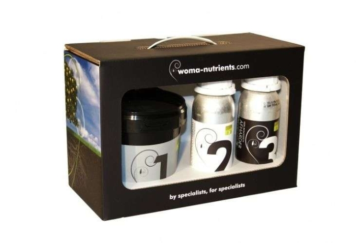 Woma Strarter kit 1kg + 2x250ml - zestaw nawozów do uprawy w ziemi
