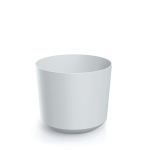 Okrągła osłonka Tubo - 14,8 cm - biała