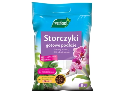 Storczyki - gotowe podłoże z dodatkiem seramis - Westland 8l