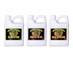 MICRO BLOOM GROW zestaw z formułą PH Perfect 3 x 0,5 l