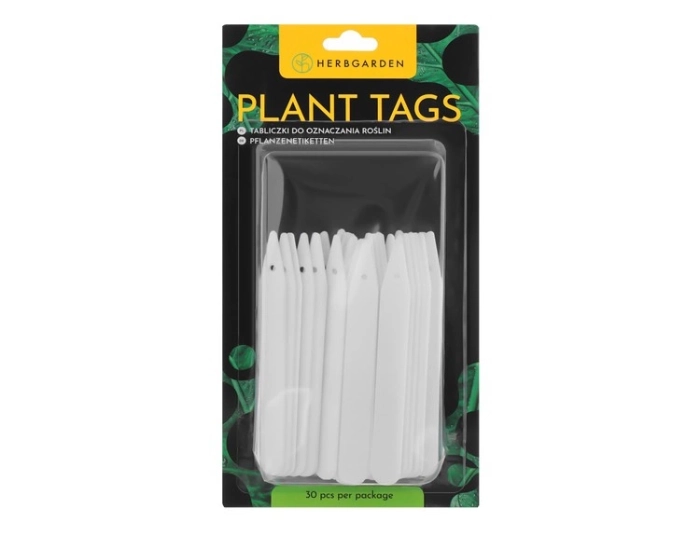 Białe etykiety do oznaczania roślin 30 szt. Plant Tags